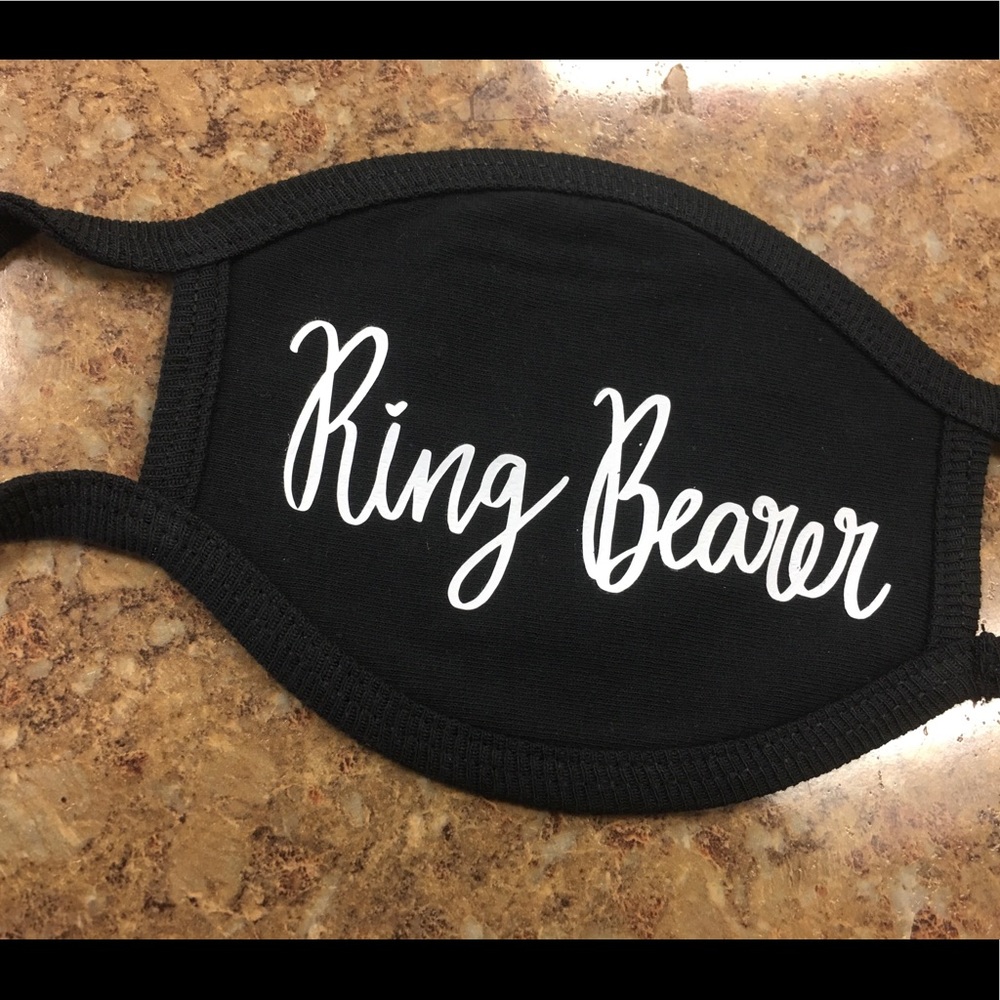 Ring Bearer face mask